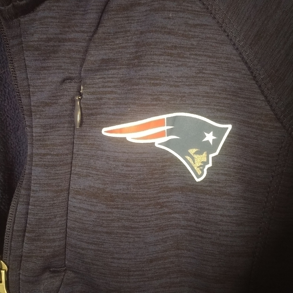 Patriots Women's Space‎ Dye Full Zip Jacket Size L - Picture 4 of 5